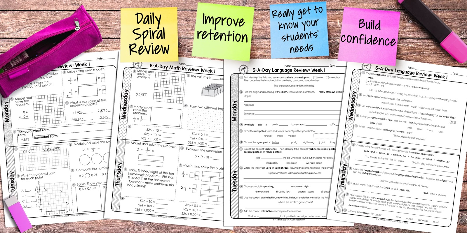 The Benefits of Daily Spiral Review • Teacher Thrive
