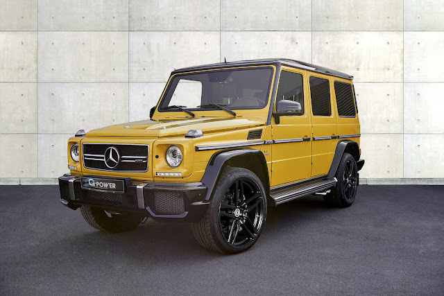 645 HP Mercedes-AMG G63 by G-Power