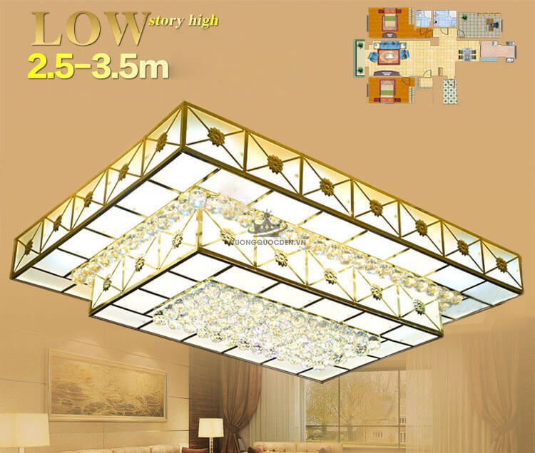 Độc đáo với thiết kế đèn ốp trần vuông cho phòng khách Den-op-tran-vuong-sang-trong-treo-phong-khach%2BCM210-4