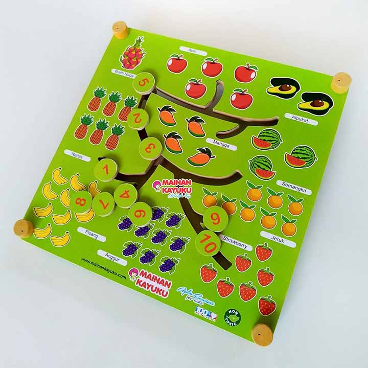 Maze Buah 2 in 1