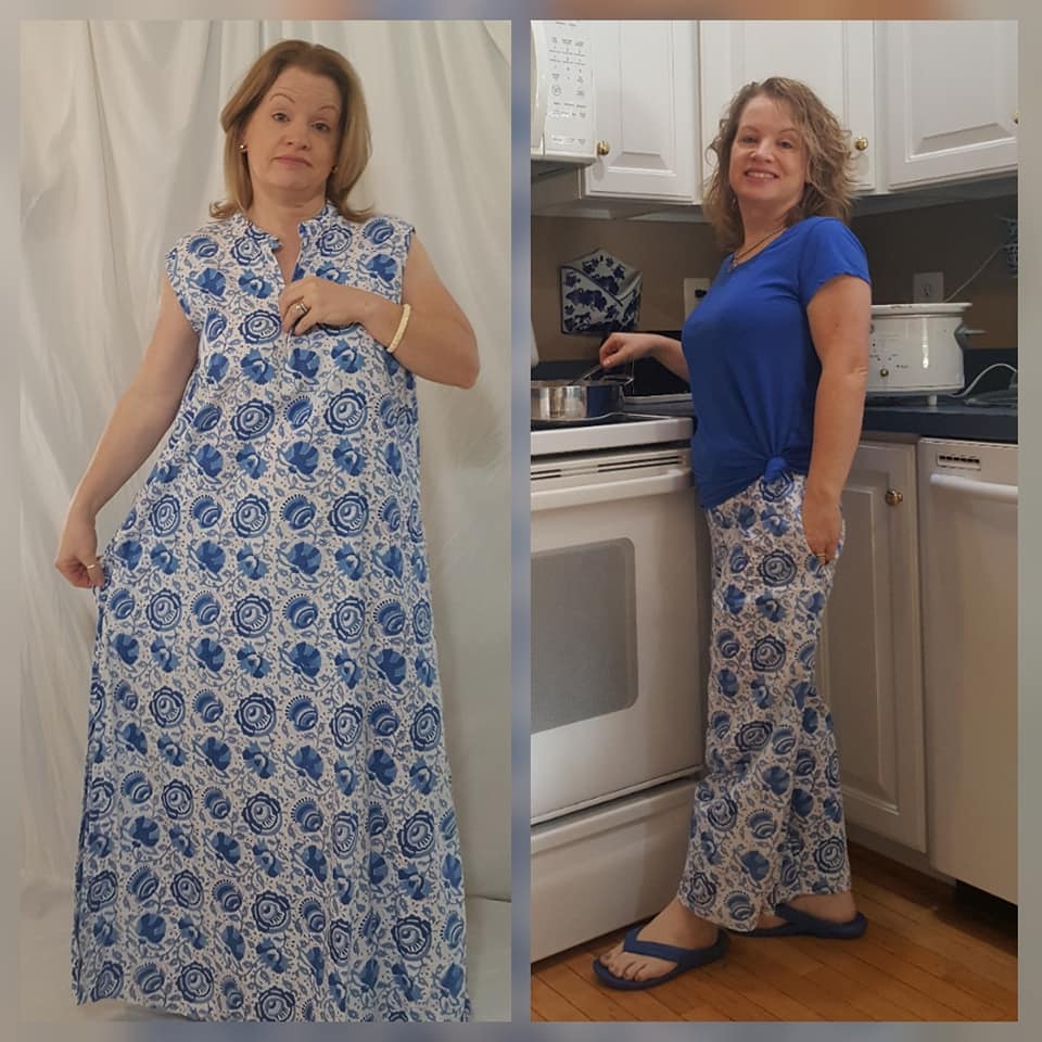 I Can Work With That; Refashions by Chickie W.U.: Perfect Pajama Pants