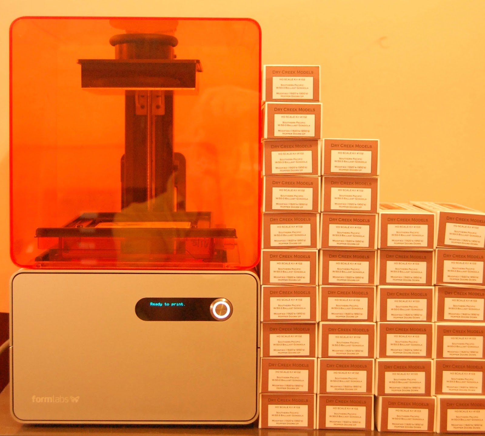 Robert's Vasona Branch Blog Making Limited Run Models with a 3d