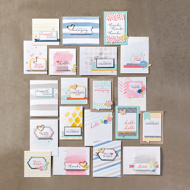 Watercolor Wishes, Blog Candy, Stampin'Up!