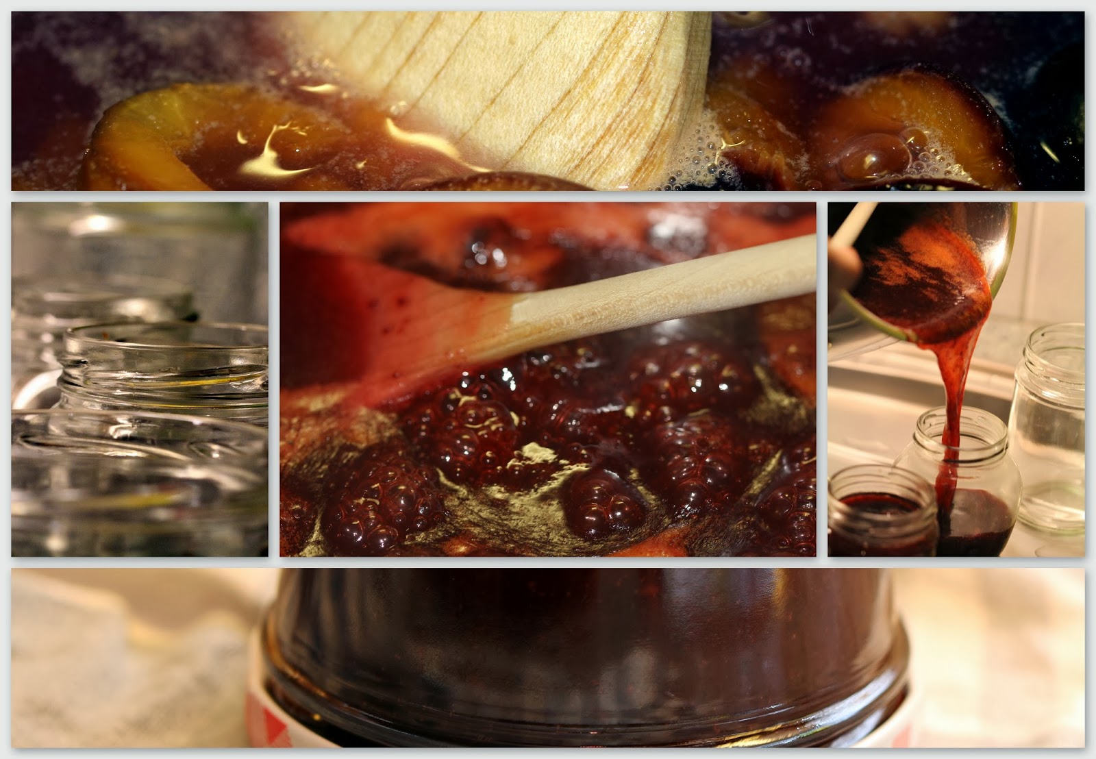 Glück gehabt: Zwetschgen Trauben Marmelade
