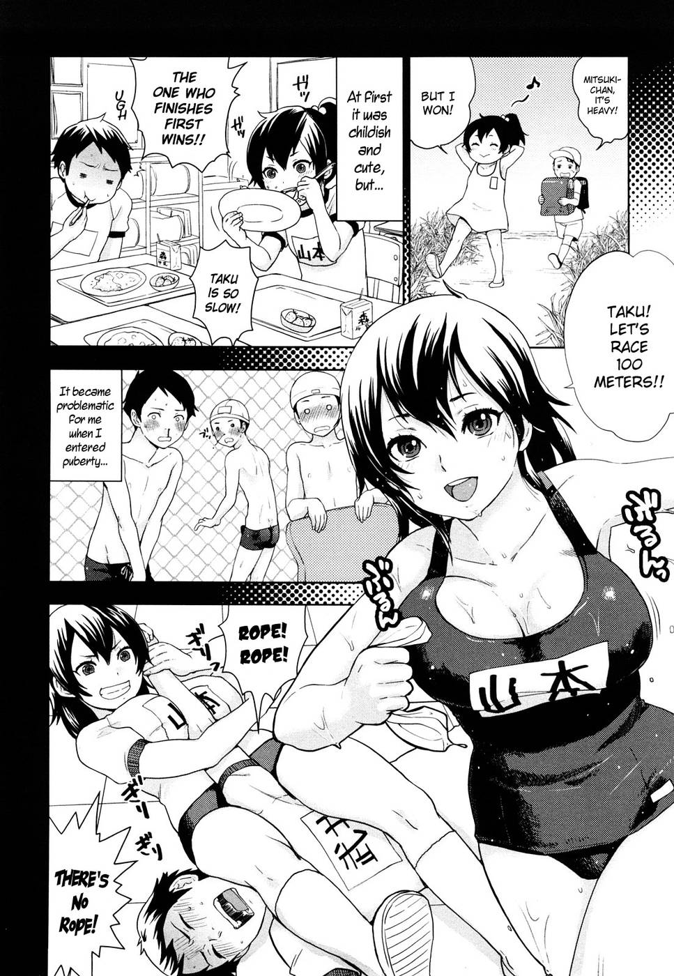 Hentai Manga Comic-She Hates Losing-Read-2