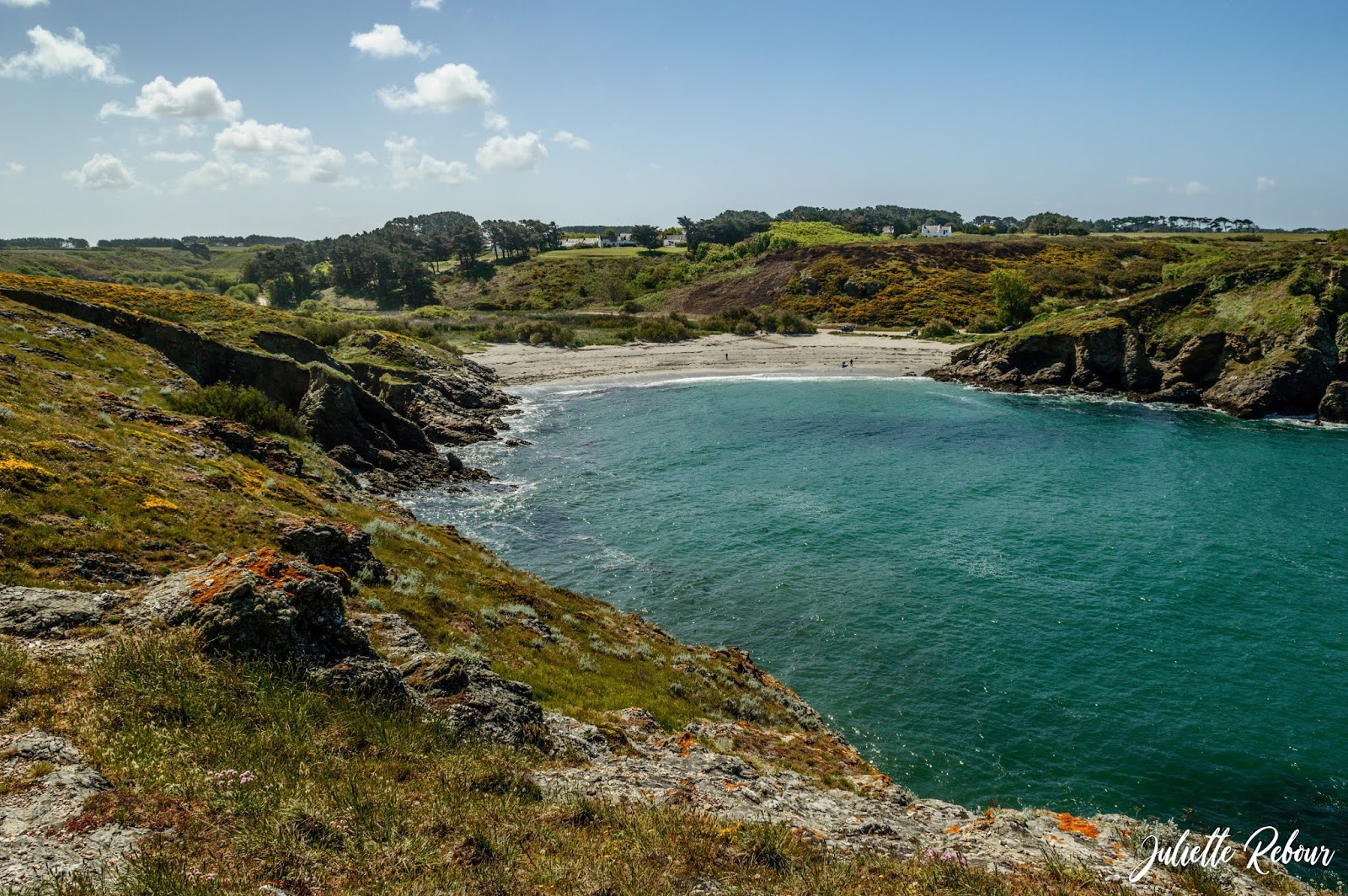 Plage de Ster Vraz à Sauzon