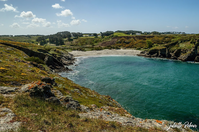 Plage de Ster Vraz à Sauzon