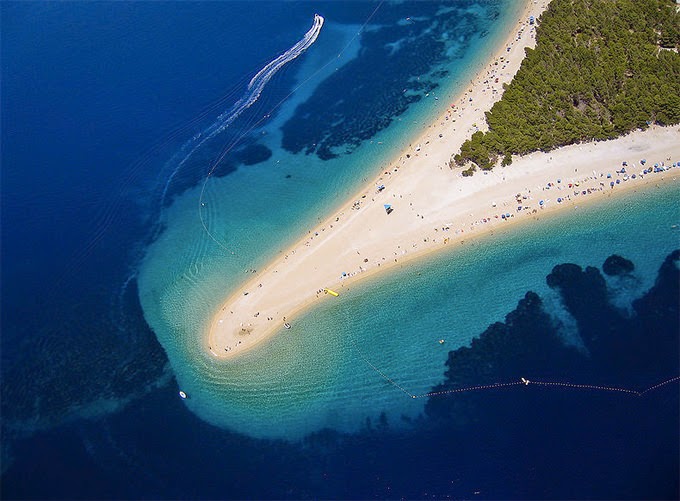 9. Golden Horn (Zlatni Rat), Brac Island, Croatia - Top 10 Unusual Beaches