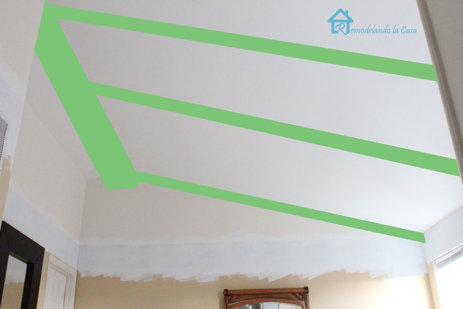 Installing Faux Wooden Beams First Part Remodelando La Casa