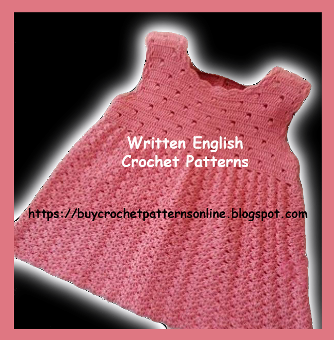 Crochet patterns for sale crochet baby dress 20