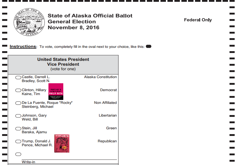 Alaska Chinook My Alaska Ballot