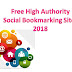 625+ Best Free High Authority Social Bookmarking Sites 2018