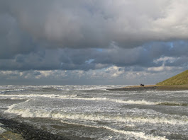 Hoog water in Katwijk