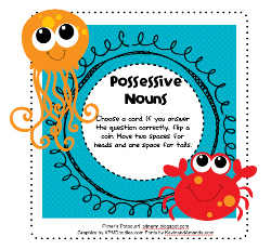 possessive nouns noun teaching grammar plural activity freebie classroom grade language 3rd games 2nd worksheets activities freebies common pronouns reading