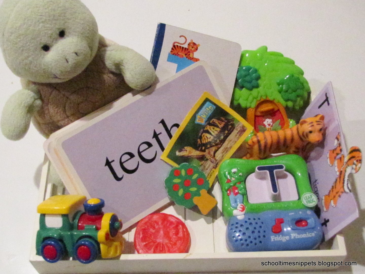 Trains, Tiger, & Turtles: Letter T Toddler Activities | School Time