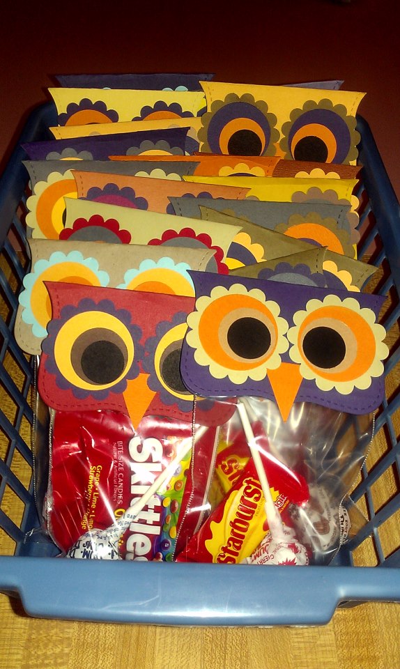 Ms. Wade's Wise Owls: Treat bags