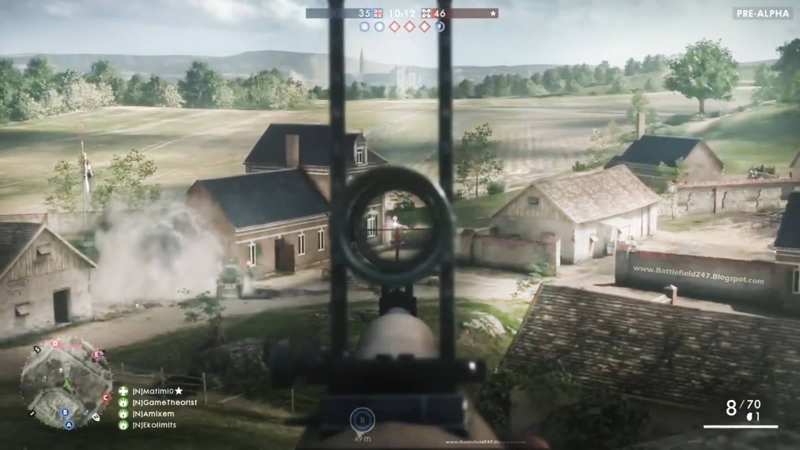 Battlefield 247 Battlefield 1 Scope Glint Gameplay