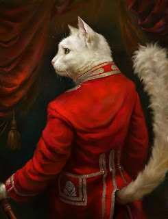 Cats Portrayed As Royalty