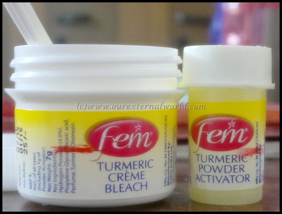 Fem Turmeric Herbal Fairness Creme Bleach Review