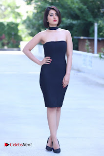 Actress Raashi Khanna Latest Pictures in Black Short Dress  0014