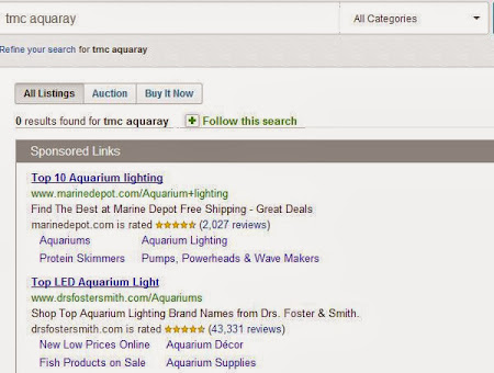 Google Adwords Manipulation, eBay result