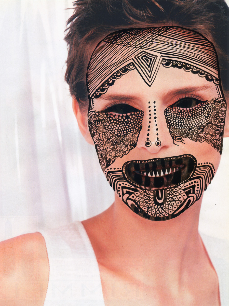 If It's Hip, It's Here (Archives) Voodoo Queens; Facial Masks Doodled