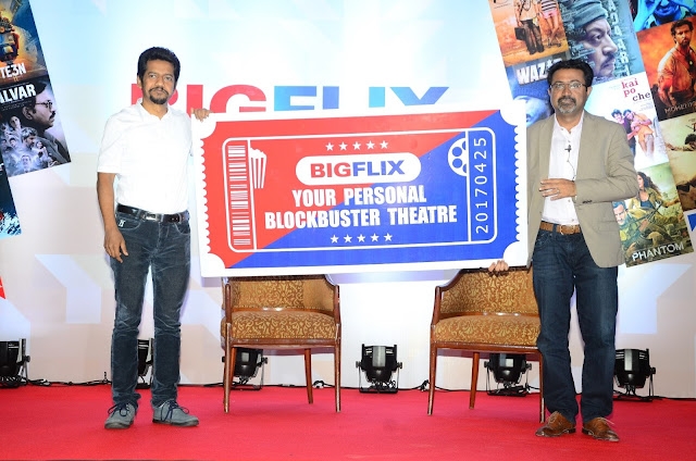 Mr. Shibasish Sarkar, COO, Reliance Entertainment & Mr. Amit Khanduja, CEO, Reliance Entertainment-Digital at BigFlix Launch Mr. Shibasish Sarkar, COO, Reliance Entertainment & Mr. Amit Khanduja, CEO, Reliance Entertainment-Digital at BigFlix Launch