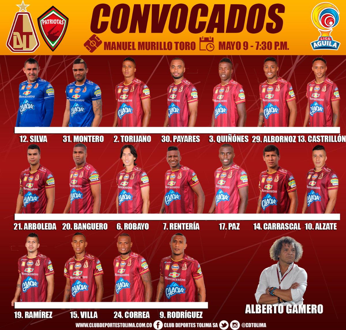 DEPORTES TOLIMA LISTO PARA ENFRENTAR A PATRIOTAS EN IBAGUÉ POR COPA ÁGUILA Deportes Tolima