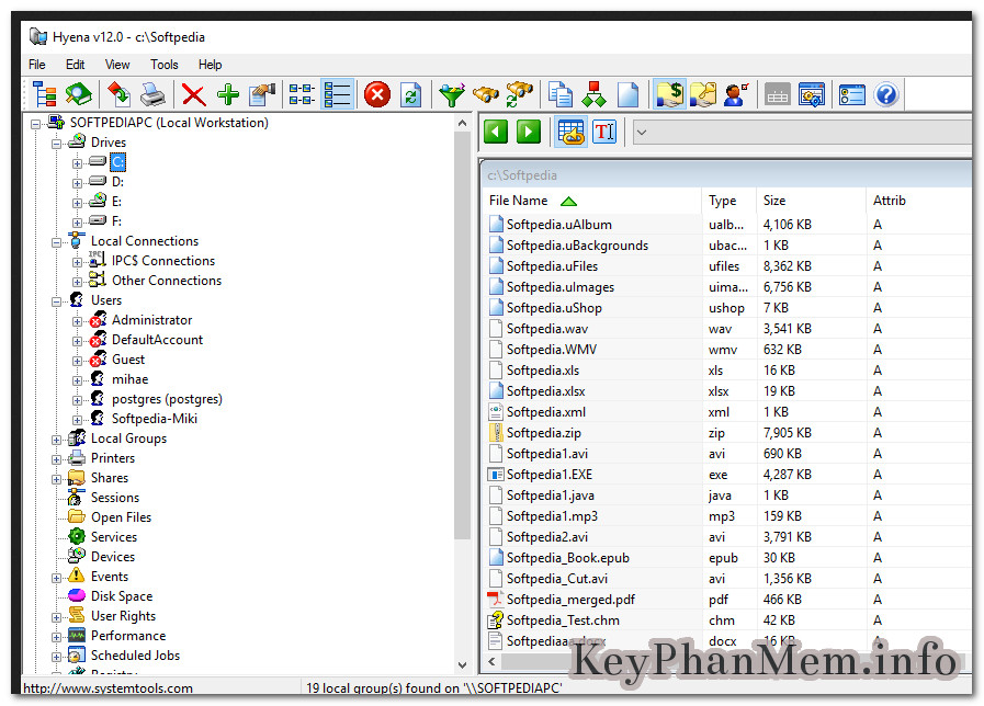 Download SystemTools Hyena 12 Full Key,Hỗ trợ quản lý mạng máy tính