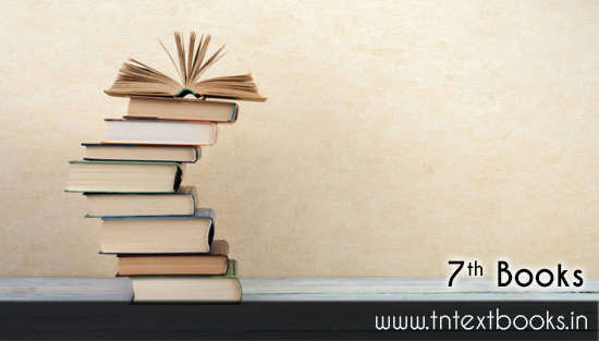 Tamilnadu 7th New Books Free Download