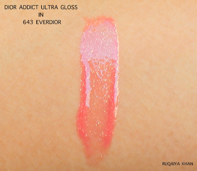 DIOR Addict Ultra Gloss in 643 EVERDIOR Review and Swatches