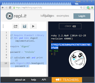 Php & ruby: ruby analog of php md5 function - screenshot 3