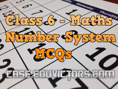 CBSE Papers, Questions, Answers, MCQ: CBSE Class 6 - Chapter 1