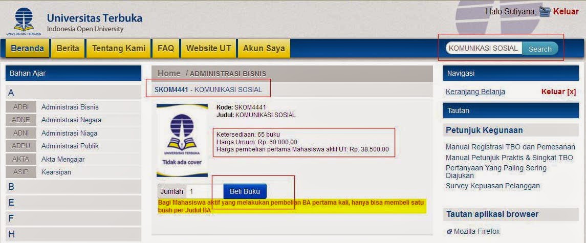 Cara Beli Bahan Ajar Ut Paud Berkarya