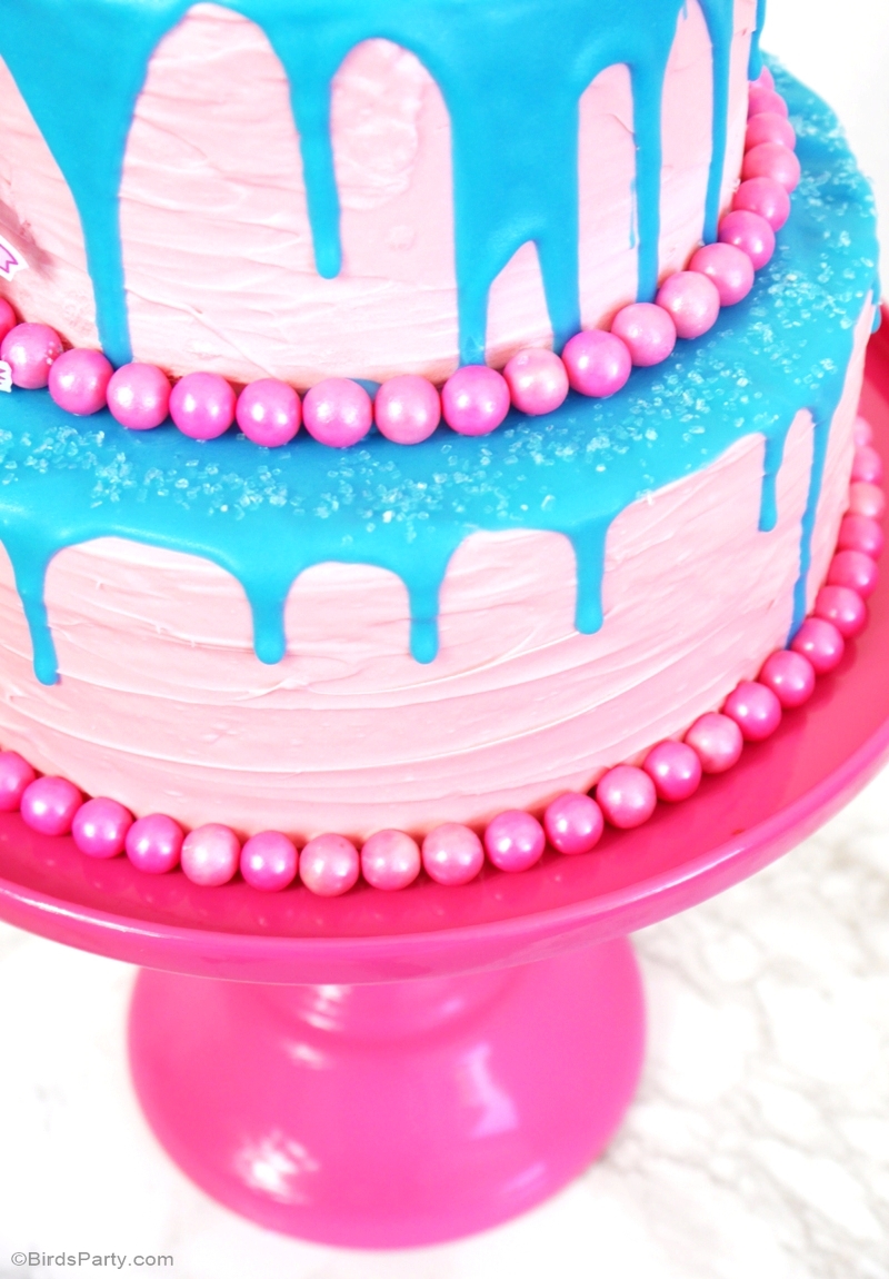 Recipe How To Make A Flamingo Drip Cake Party Ideas Party