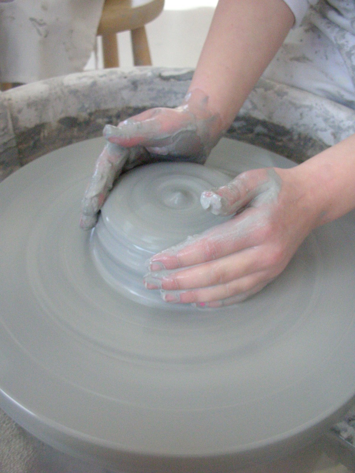 Kindergarten Kids: Working With Clay