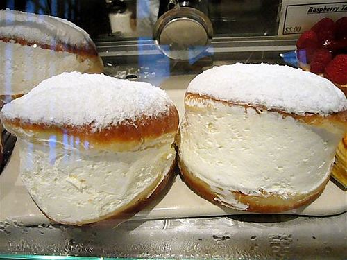 Image: I dare you - french cream donut at Le Pain Quotidien-- otherwise known as the devil donut, by Bonbon on Flickr