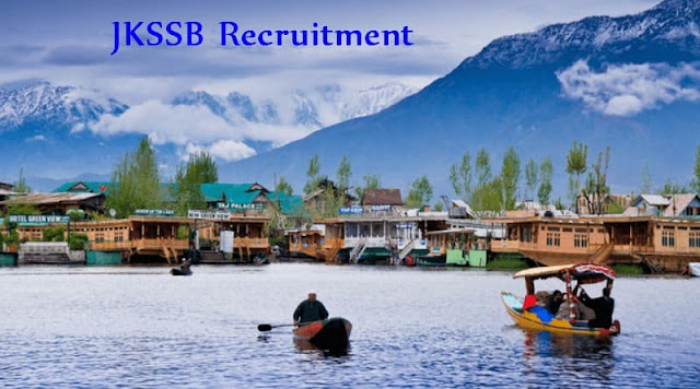 JKSSB Recruitment JKSSB Recruitment