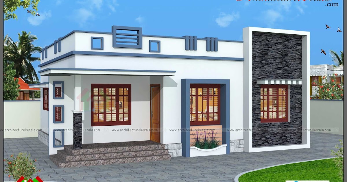 760 SQUARE FEET 3 BEDROOM HOUSE PLAN ARCHITECTURE KERALA