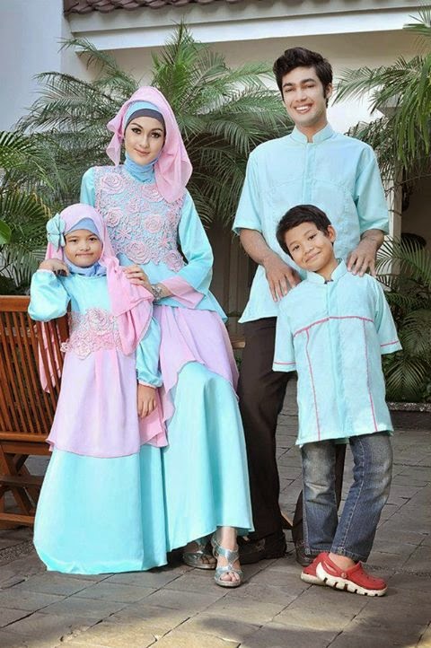 Model Baju Lebaran Keluarga