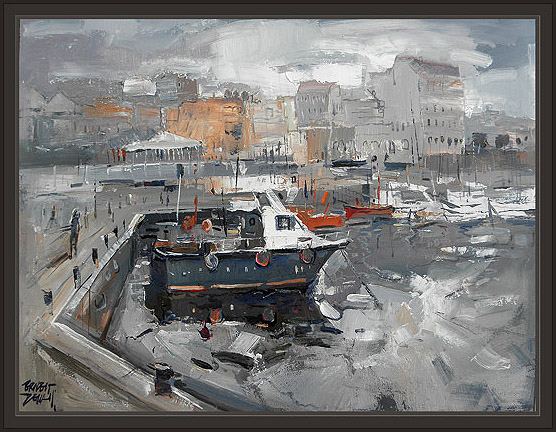 PALAMOS-PUERTO-BARCOS-MARINA-PAISAJES-PESCADORES-PINTURAS-CUADROS-PINTOR-ERNEST DESCALS PALAMOS-PUERTO-BARCOS-MARINA-PAISAJES-PESCADORES-PINTURAS-CUADROS-PINTOR-ERNEST DESCALS