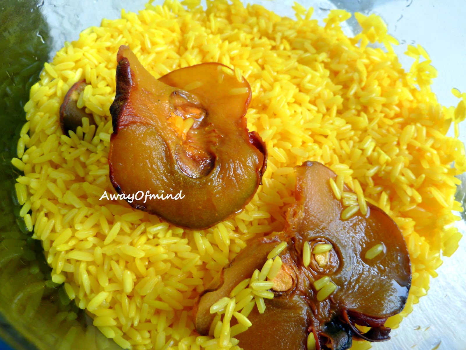 Awayofmind Bakery House Turmeric Rice and Chicken Curry (Nasi Kunyit)