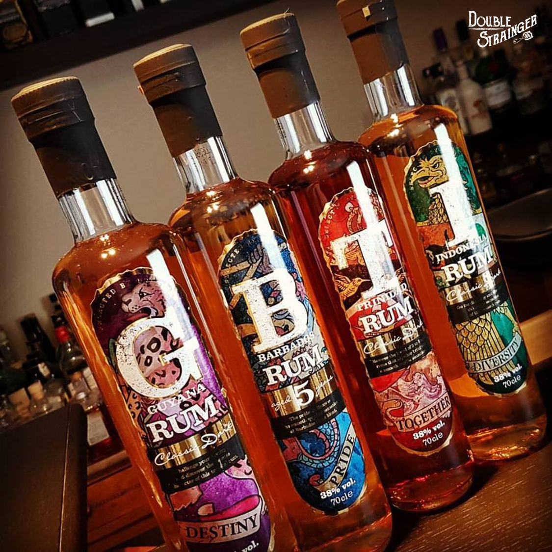 Double Strainger Rums selected by Delhaize (1/4) Barbados