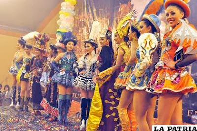 Hoy se elege a la Predilecta del Carnaval de Oruro 2014