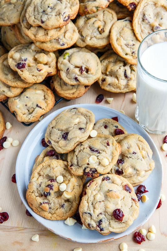 Cranberry White Chocolate Chip Cookies Cranberry White Chocolate Chip Cookies