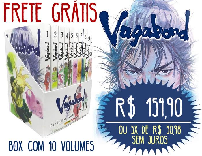Box Vagabond com 10 volumes!