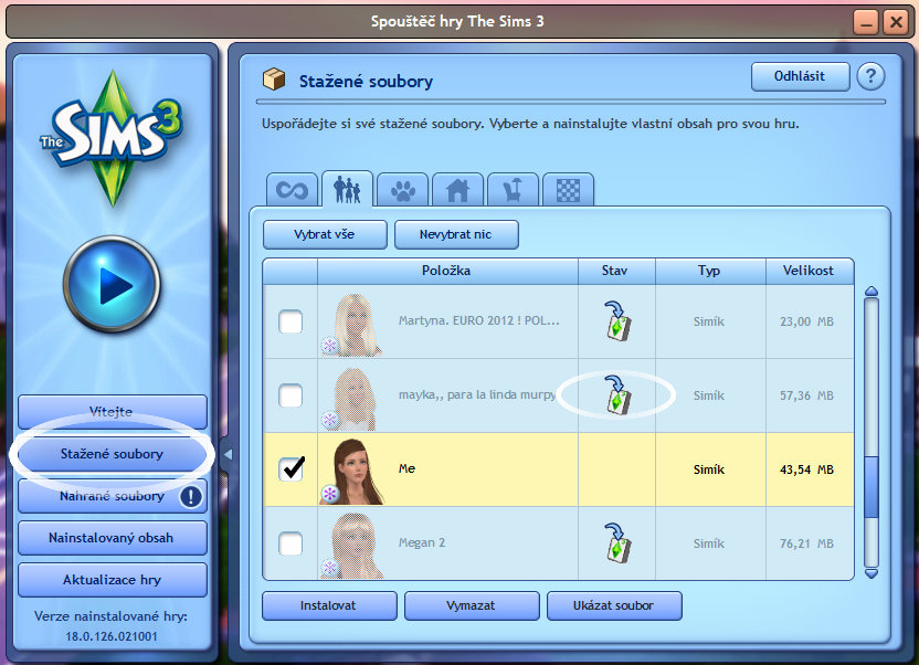 Jak dát The Sims 3 do češtiny?