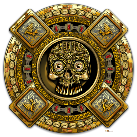 Sacred Symbols 3D: Mictlantecuhtli – Aztec God of Death
