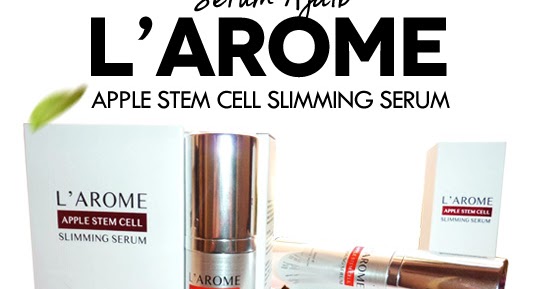 l arome slimming serum review