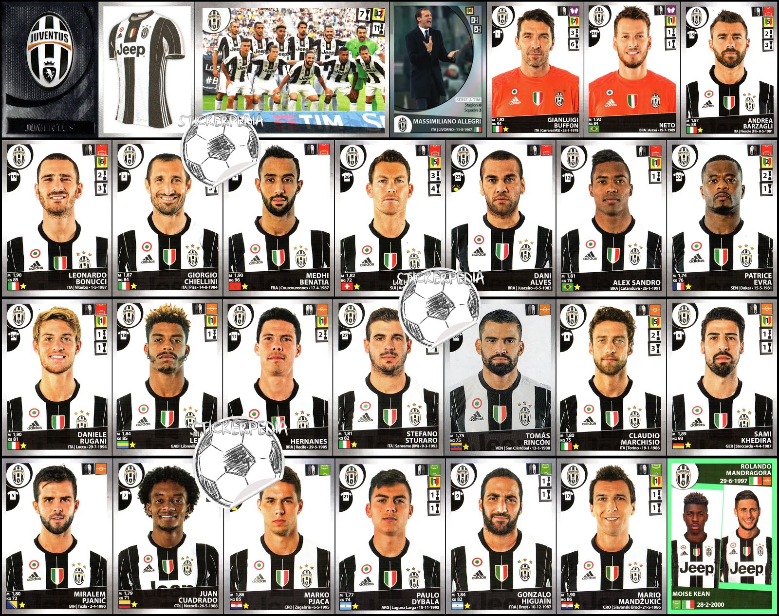 CALCIATORI PANINI SERIE A WINNERS